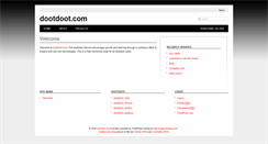Desktop Screenshot of blogs.dootdoot.com